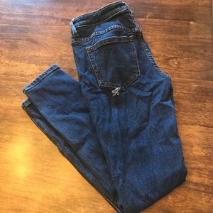 Free people crop jeans
